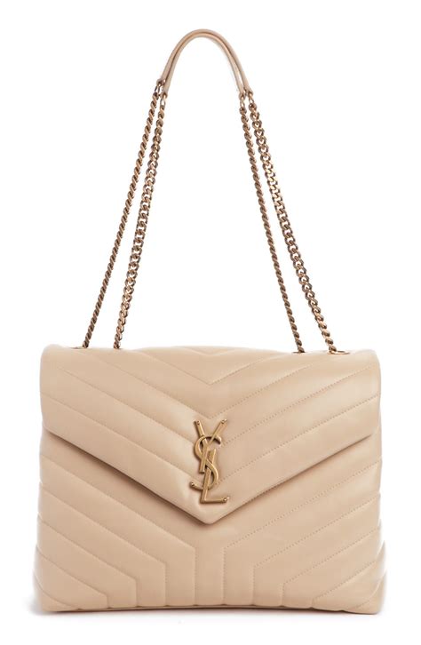 borsa yves saint laurent Camera Bag Louis Beige 